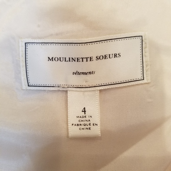 Moulinette Soeurs Windowpane Cocktail Mini Dress - Picture 5 of 7